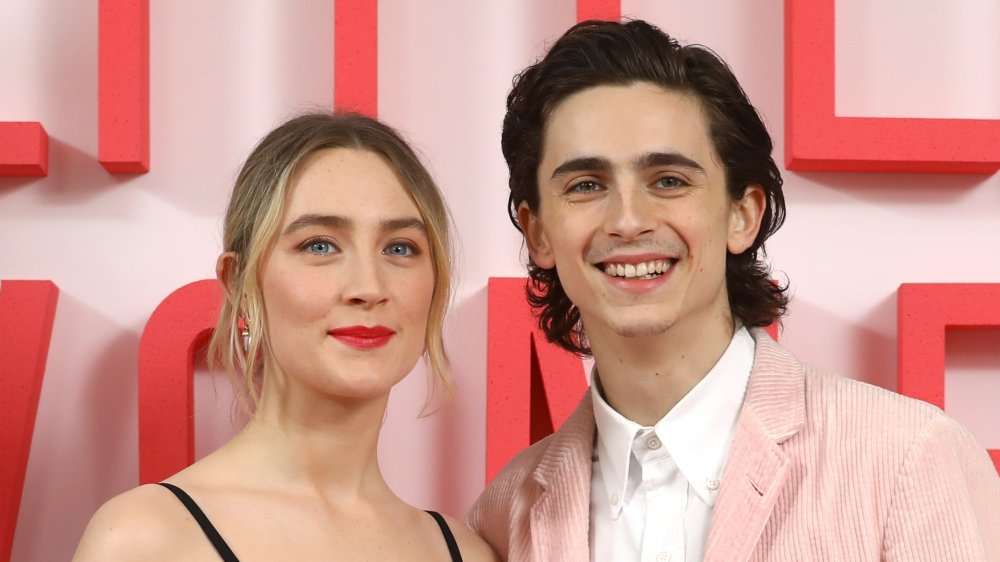 Timothee Chalamet And Saoirse Ronan