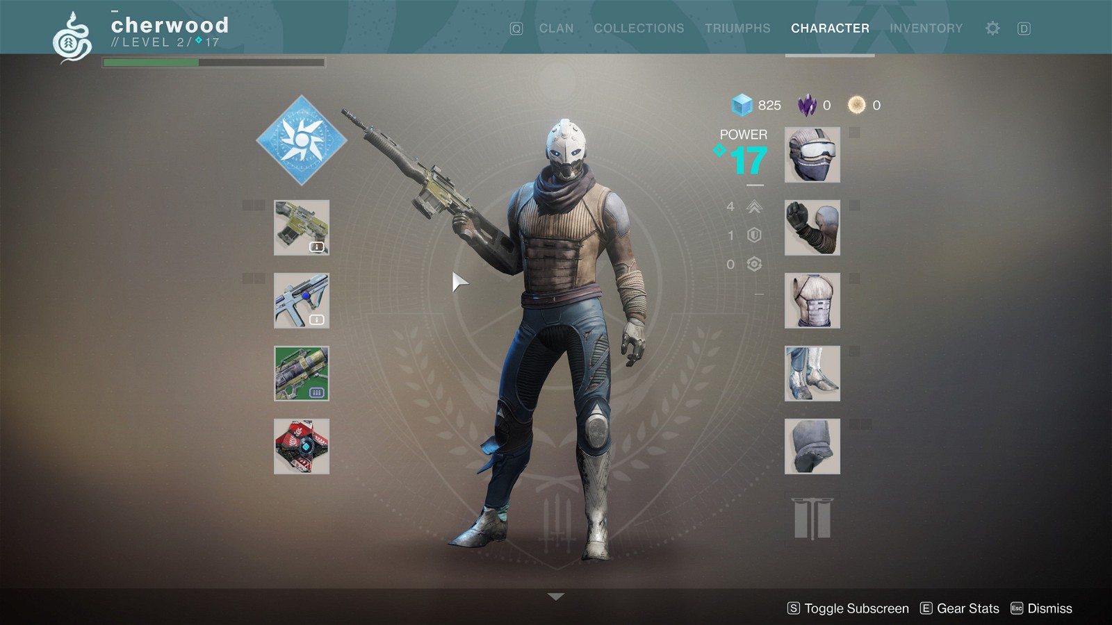 Destiny 2 Also Uses a Cursor Menu Similar to Destiny, Albeit a Much Better One (taken from InterfaceInGame.com)