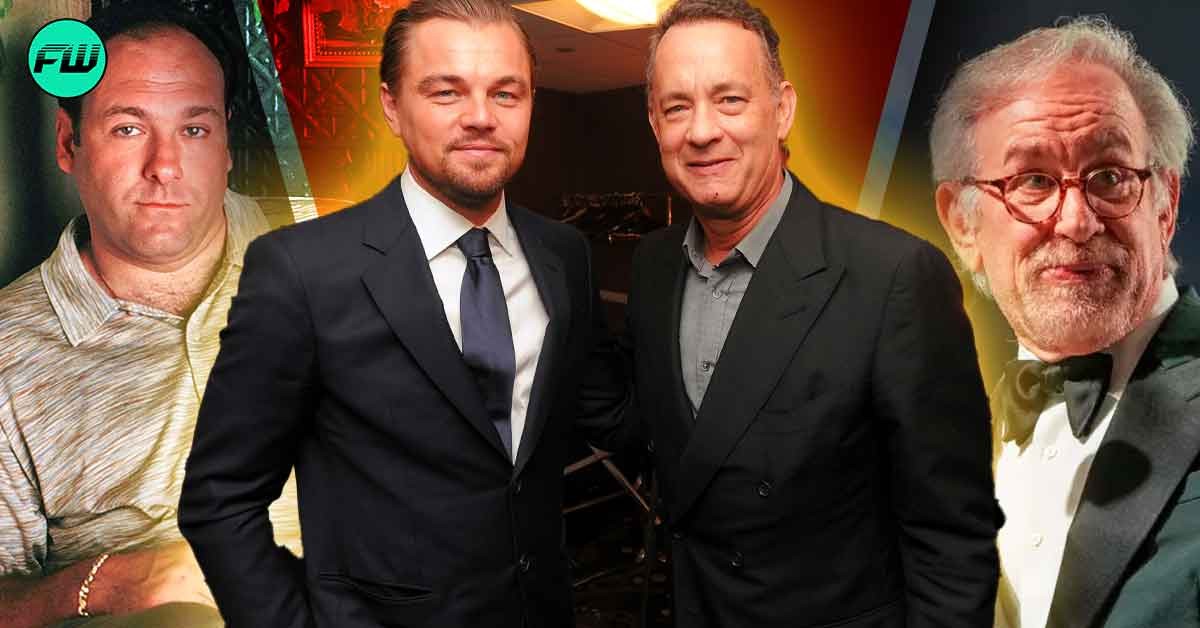 Tom Hanks Nearly Lost $352M Thriller With Leonardo DiCaprio to The Sopranos Star James Gandolfini Before Steven Spielberg Intervened