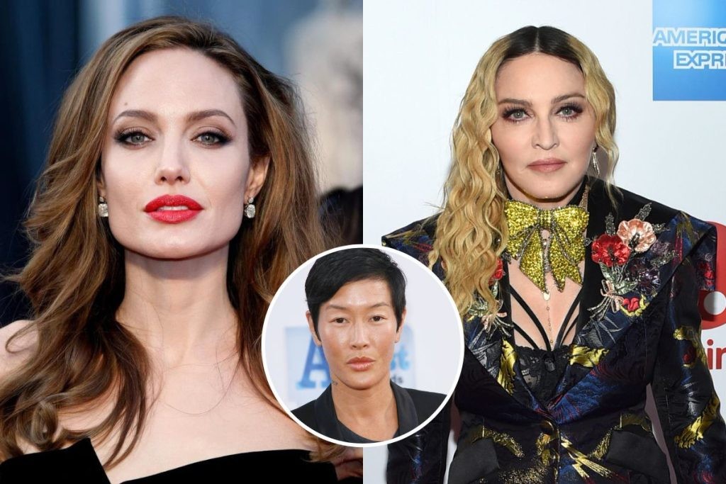 Angelina Jolie got rejected by Jenny Shimizu who was Madonna's s*x slave at that time