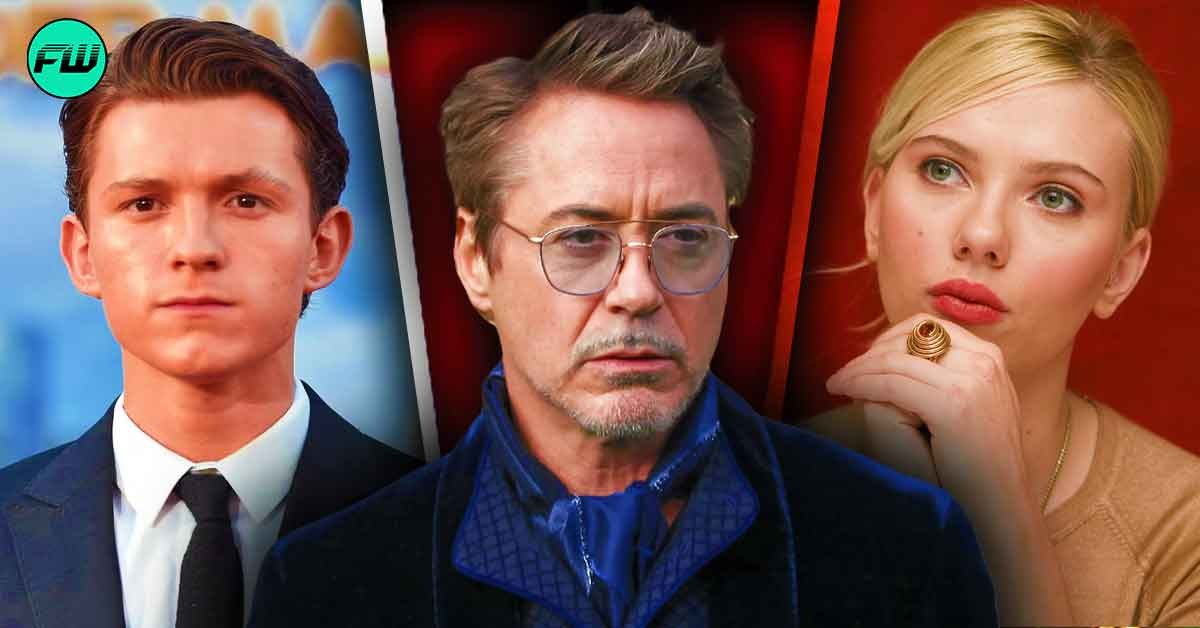 Robert Downey Jr. Insulted Scarlett Johansson In Award Ceremony After Calling Tom Holland A ‘F—king Lawn Fungus’ For The Strangest Reason