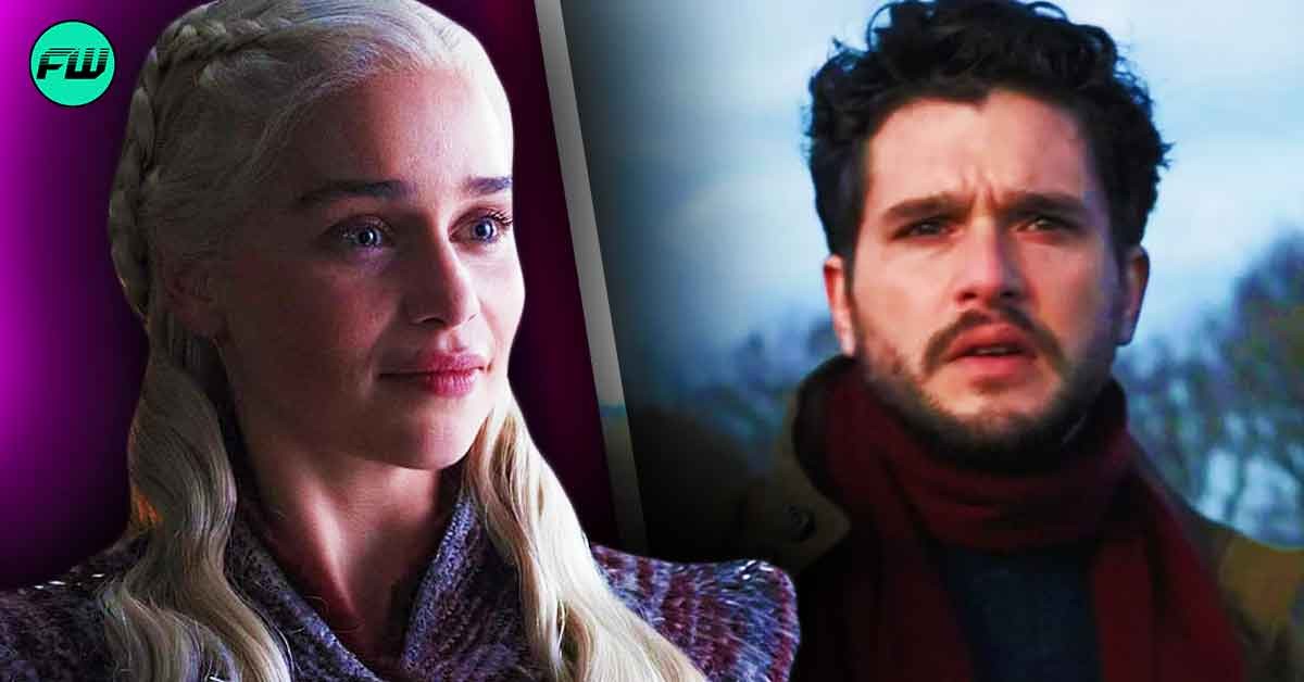Emilia Clarke Made Marvel Star Kit Harington Freak Out During Their Steamy S-x Scene In Game Of Thrones For The Most Bizarre Reason
