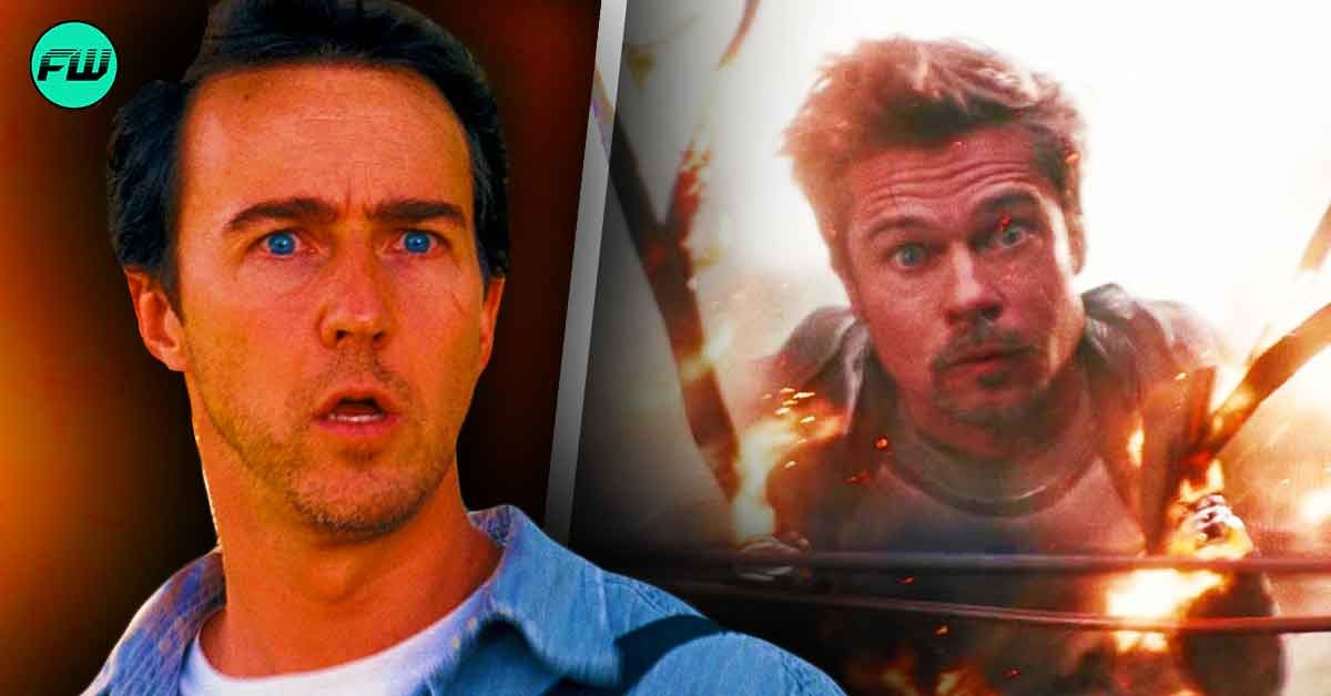 Edward Norton Sucker Punched Brad Pitt for Real in Cult-Classic $101M Movie That Baffled Deadpool Star