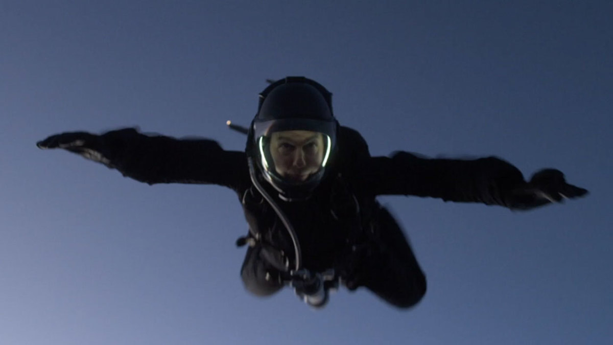 best mission: impossible stunts skydive