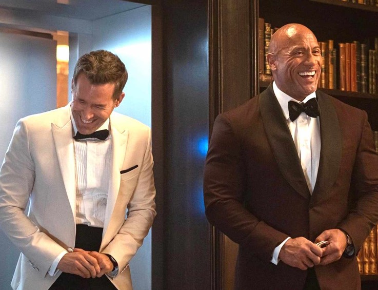 Ryan Reynolds and Dwayne Johnson