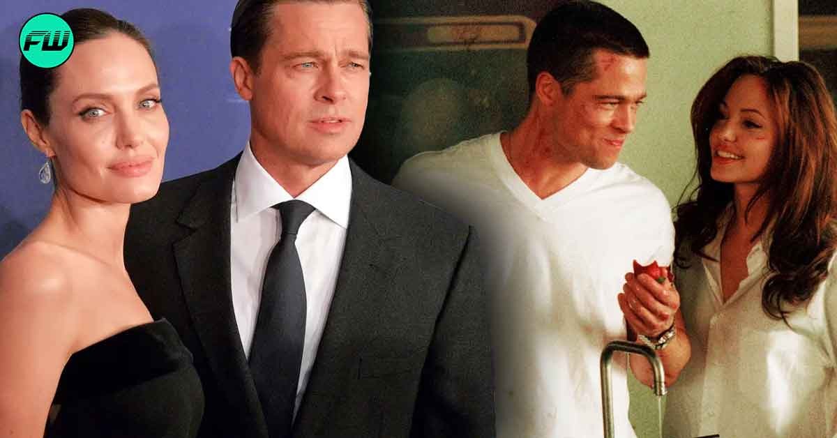 Angelina Jolie's Claims of Not Having an Affair With Then Married Brad Pitt Were Debunked After Duo Were Caught Making Out on $487M Movie Set