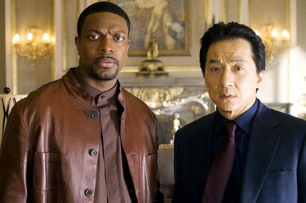 Jackie Chan and Chris Tucker in the Rush Hour films