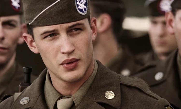 Tom Hardy in Band of Brothers (2001)