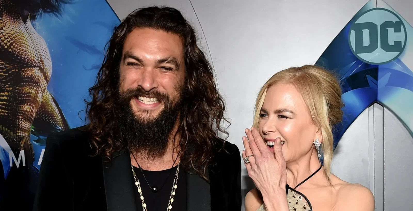 Jason Momoa and Nicole Kidman 