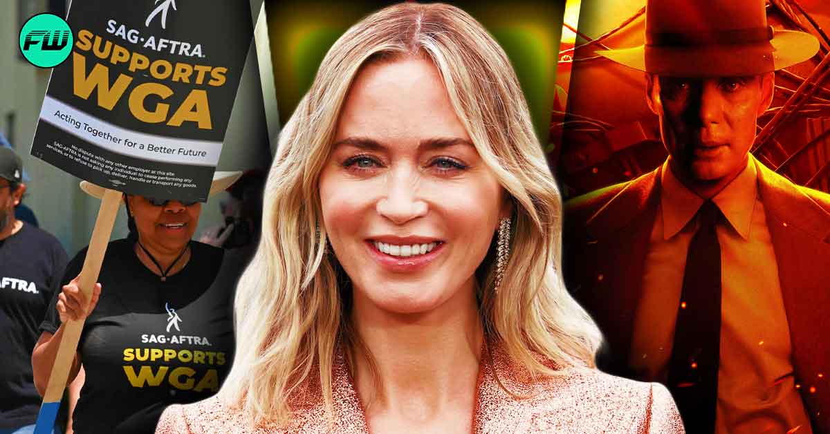 Emily Blunt Stands With Writers, Claims Oppenheimer Cast Will Leave Premiere if Strike Happens to Show Solidarity Risking Box-Office