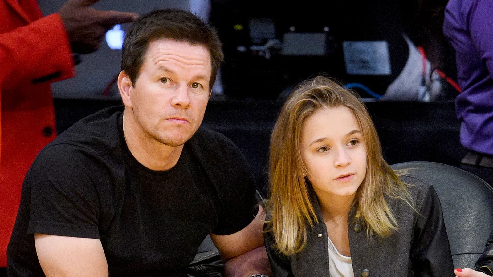 Mark Wahlberg and his daughter, Ella Rae Wahlberg 