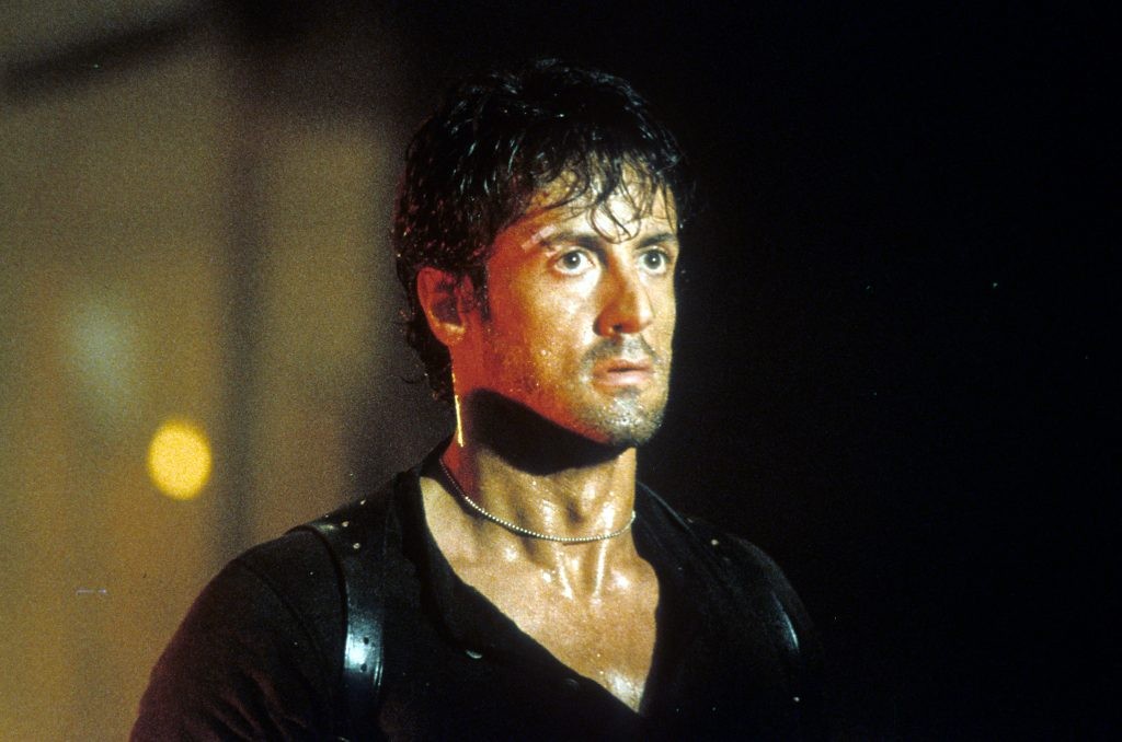 Sylvester Stallone as Lieutenant Marion in Cobra