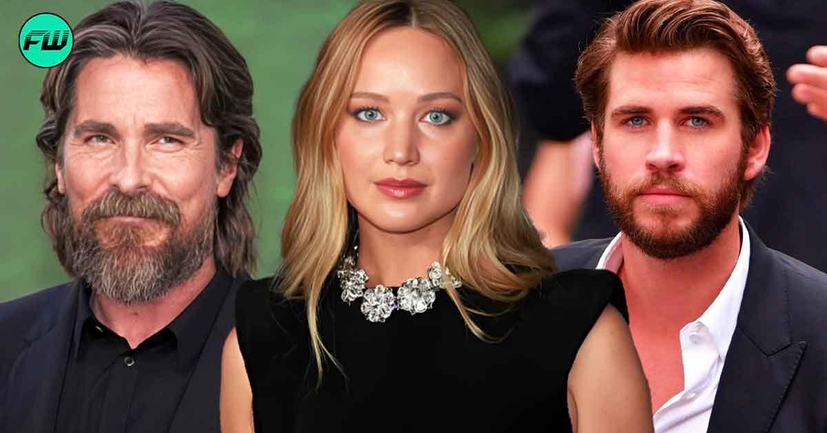 Jennifer Lawrence Made Sure She Was Really Clean Before Kissing Christian Bale, Did Not Care at All About Kissing Liam Hemsworth