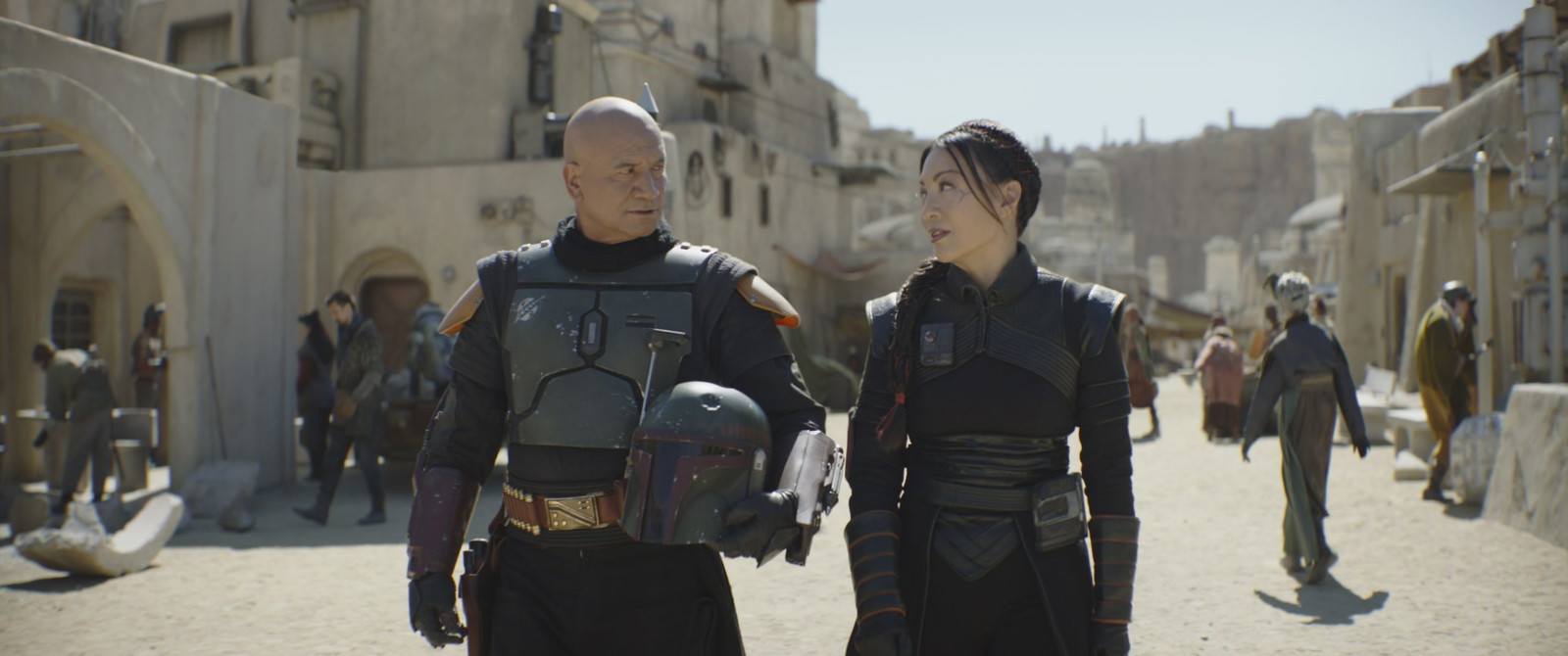 Temuera Morrison and Ming-Na Wen