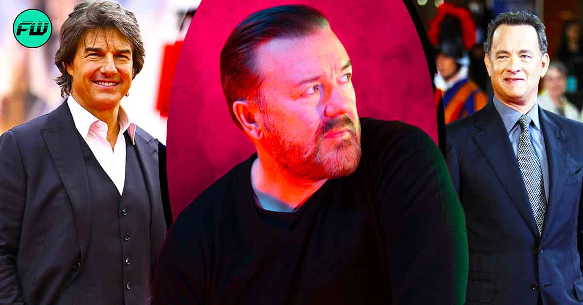 Before Losing Key Role in Tom Cruise's Mission Impossible, Ricky Gervais Rejected $760M Tom Hanks Movie for a Surprising Reason