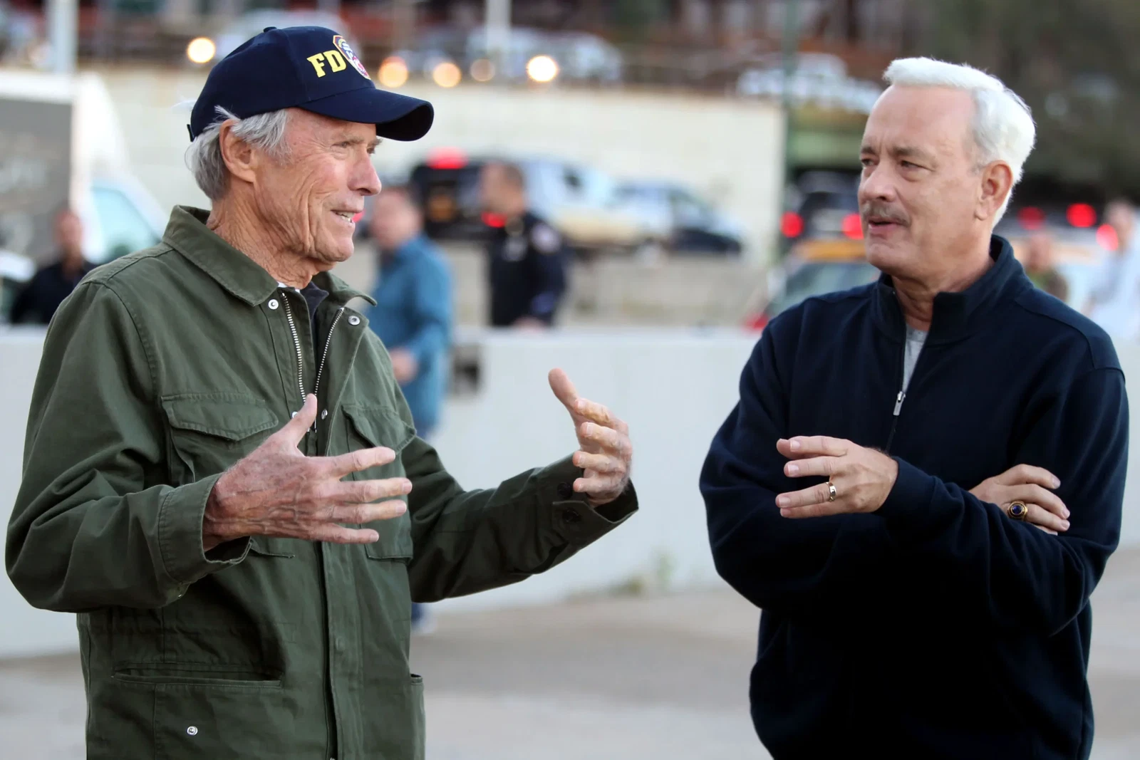 Clint Eastwood and Tom Hanks