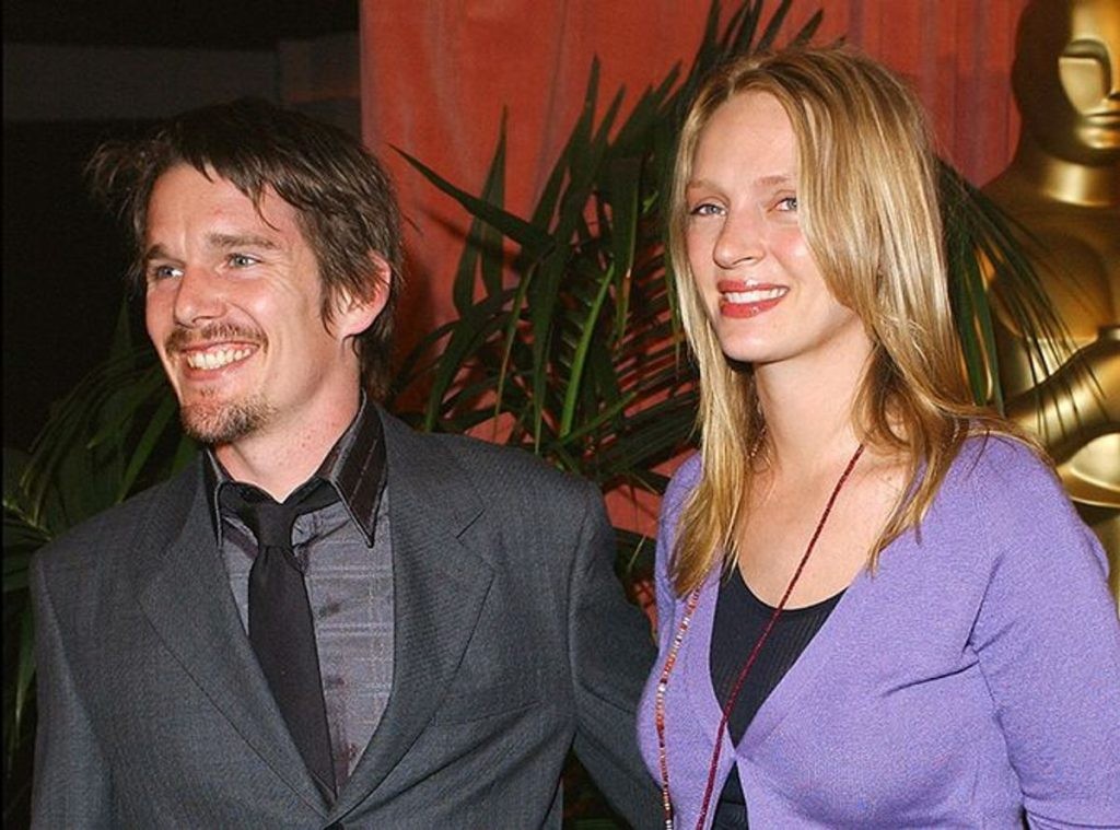 Uma Thurman left Gary Oldman only to get married to Moon Knight star Ethan Hawke