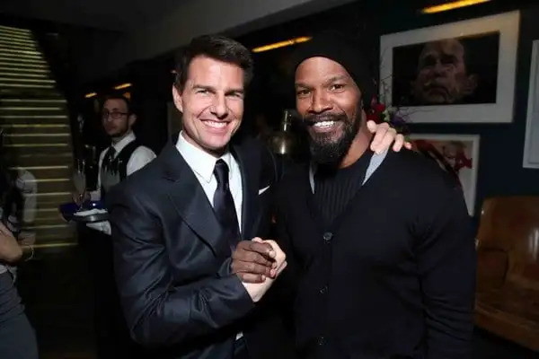 Jamie Foxx and Tom Cruise