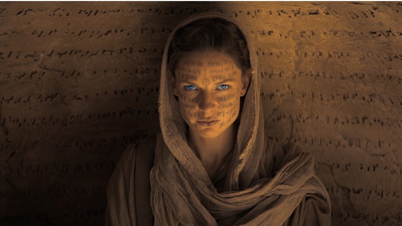 Rebecca Ferguson stars as Lady Jessica in ‘Dune.’