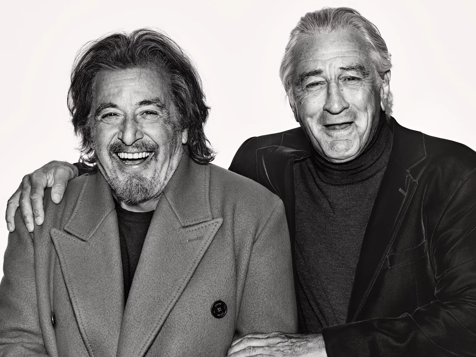 Robert De Niro with Al Pacino