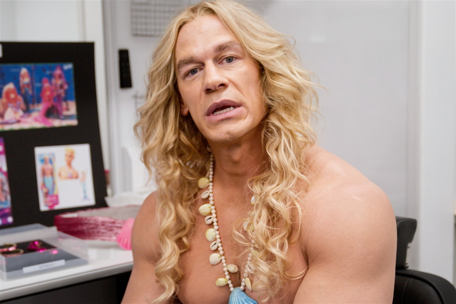 John Cena as a Merman in Barbie (2023).