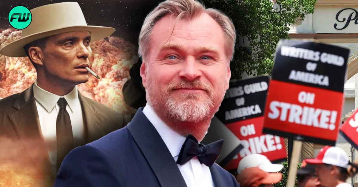 Christopher Nolan Shares Disappointing News After Oppenheimer Cast Walked Out of Movie Premiere to Support SAG-AFTRA Strike