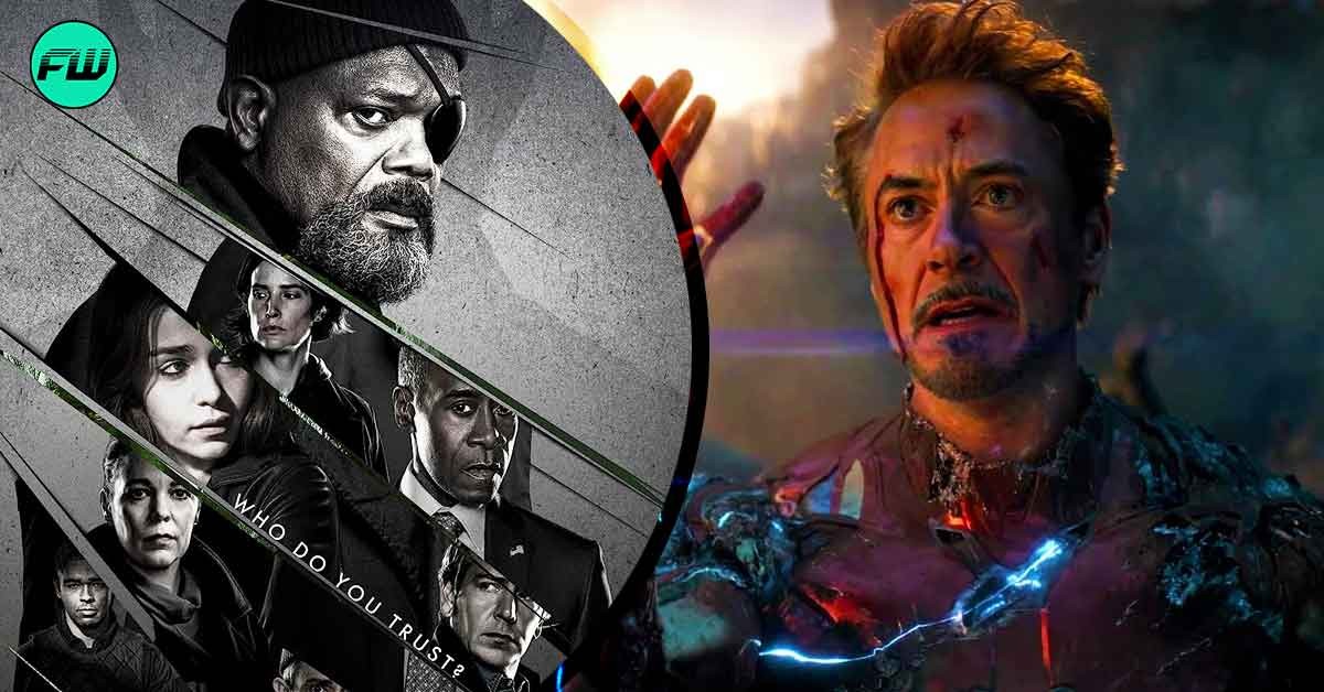 Iron Man Sacrifice Poster | Framed Art | Canvas | Tony Stark Robert Downey  | NEW