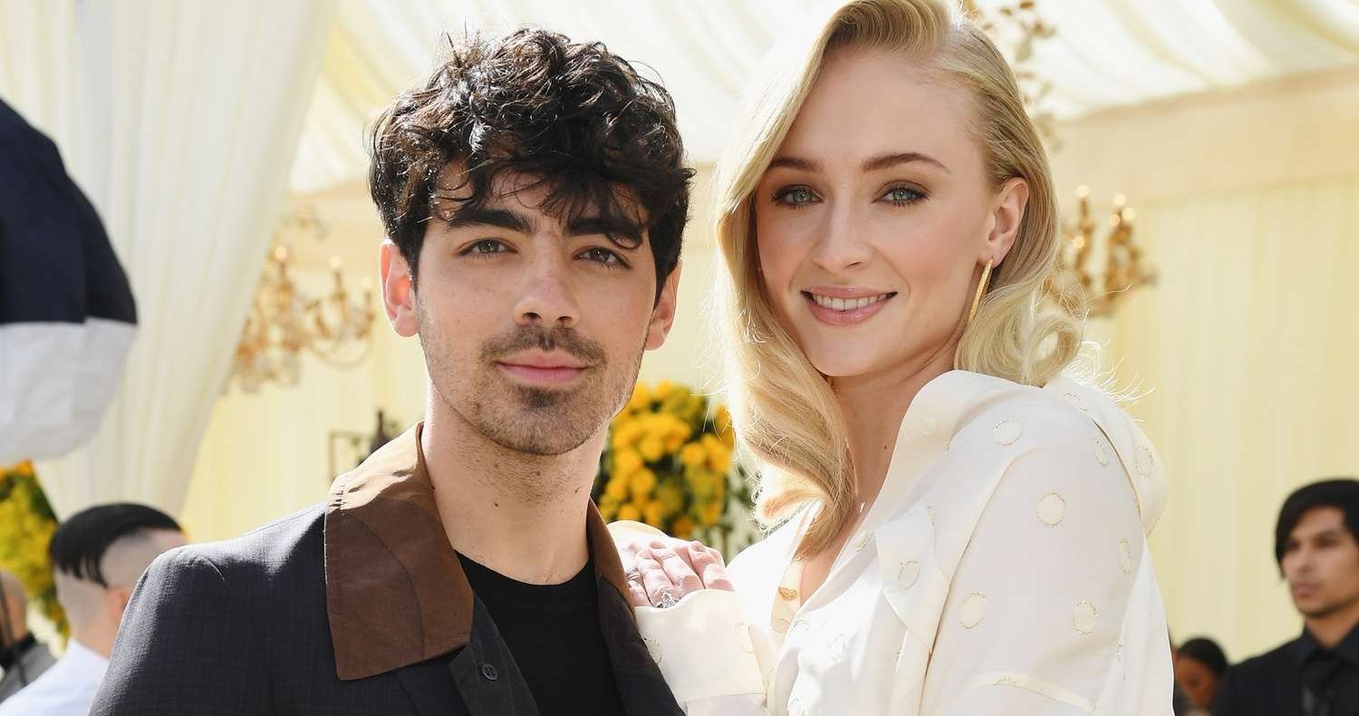 Sophie Turner and Joe Jonas at an event