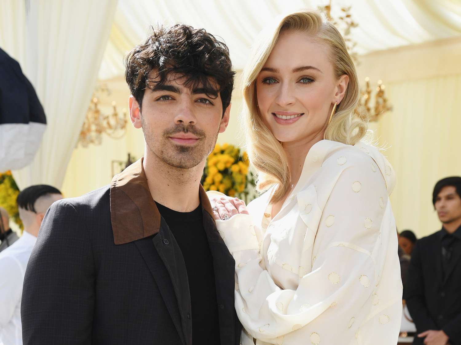 Sophie Turner and Joe Jonas at an event