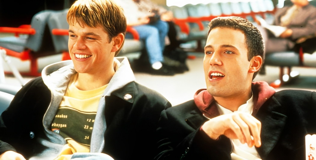Young Ben Affleck and Matt Damon