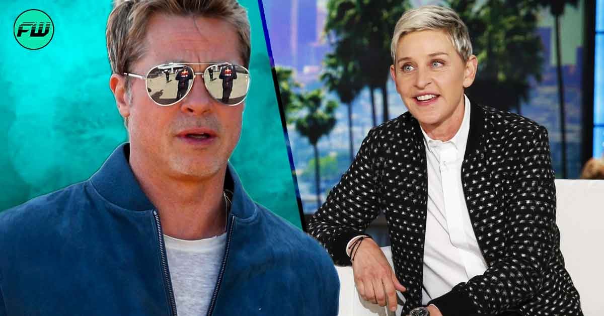 Brad Pitt Had a Weird Reaction after Finding Out Ellen DeGeneres Dated One of His Ex Girlfriends in the 90s: “I was flattered”