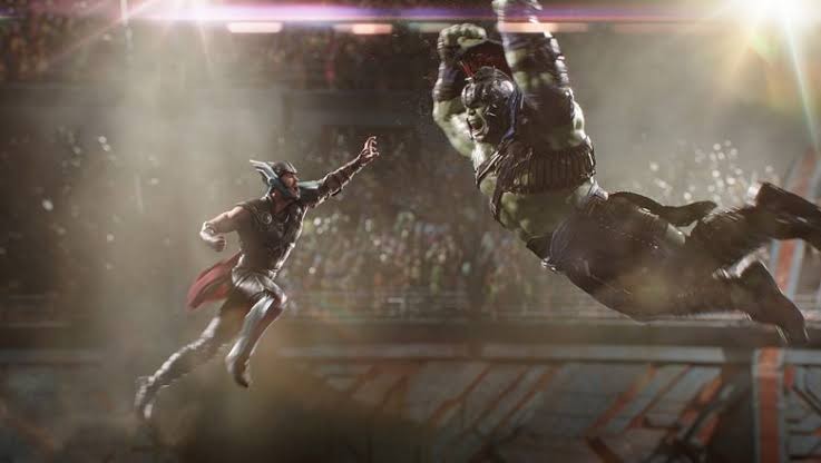 Thor and Hulk in Thor: Ragnarok