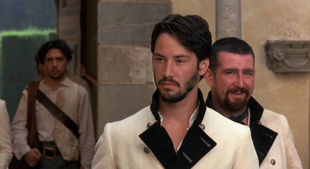 Keanu Reeves in Much Ado About Nothing (1993).