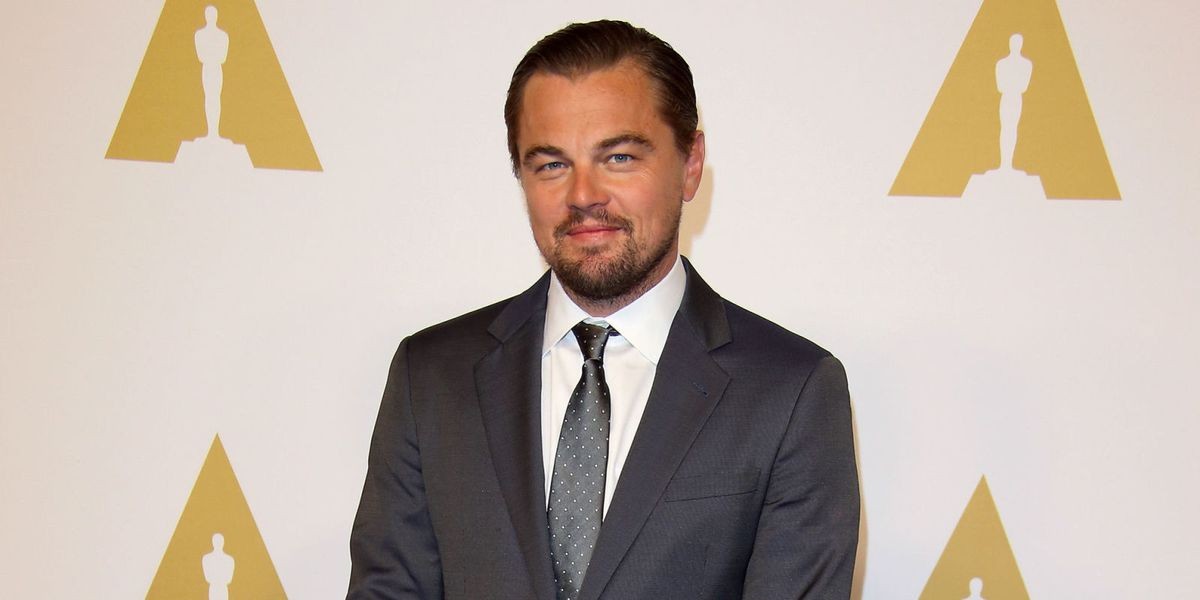 Leonardo Di Caprio at an event