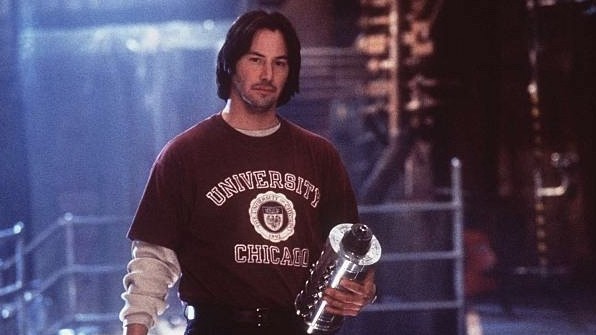 Keanu Reeves in Chain Reaction (1996)