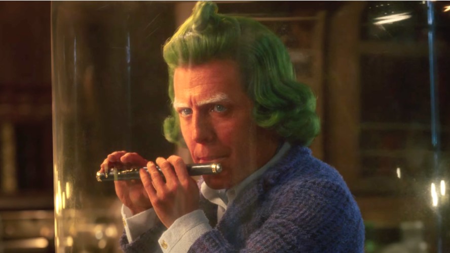 Wonka: Hugh Grant as Oompa Loompa