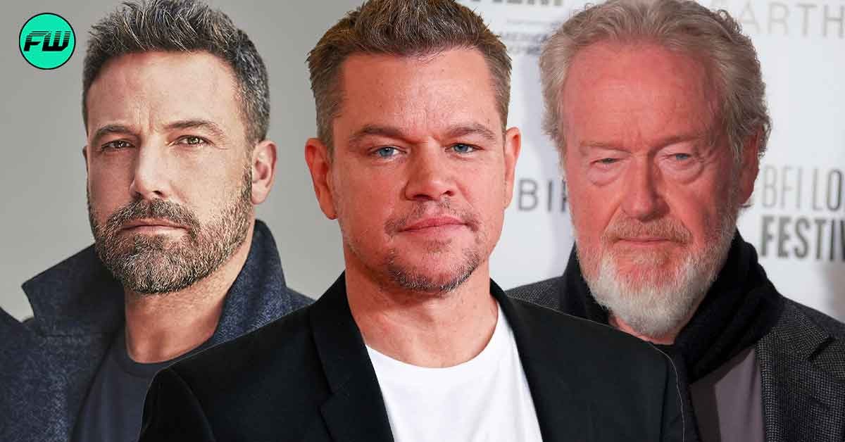 Matt Damon and Ben Affleck Once took Their Friendship to Another Level, When Oppenheimer Star kissed his Best Friend for a Ridley Scott Movie