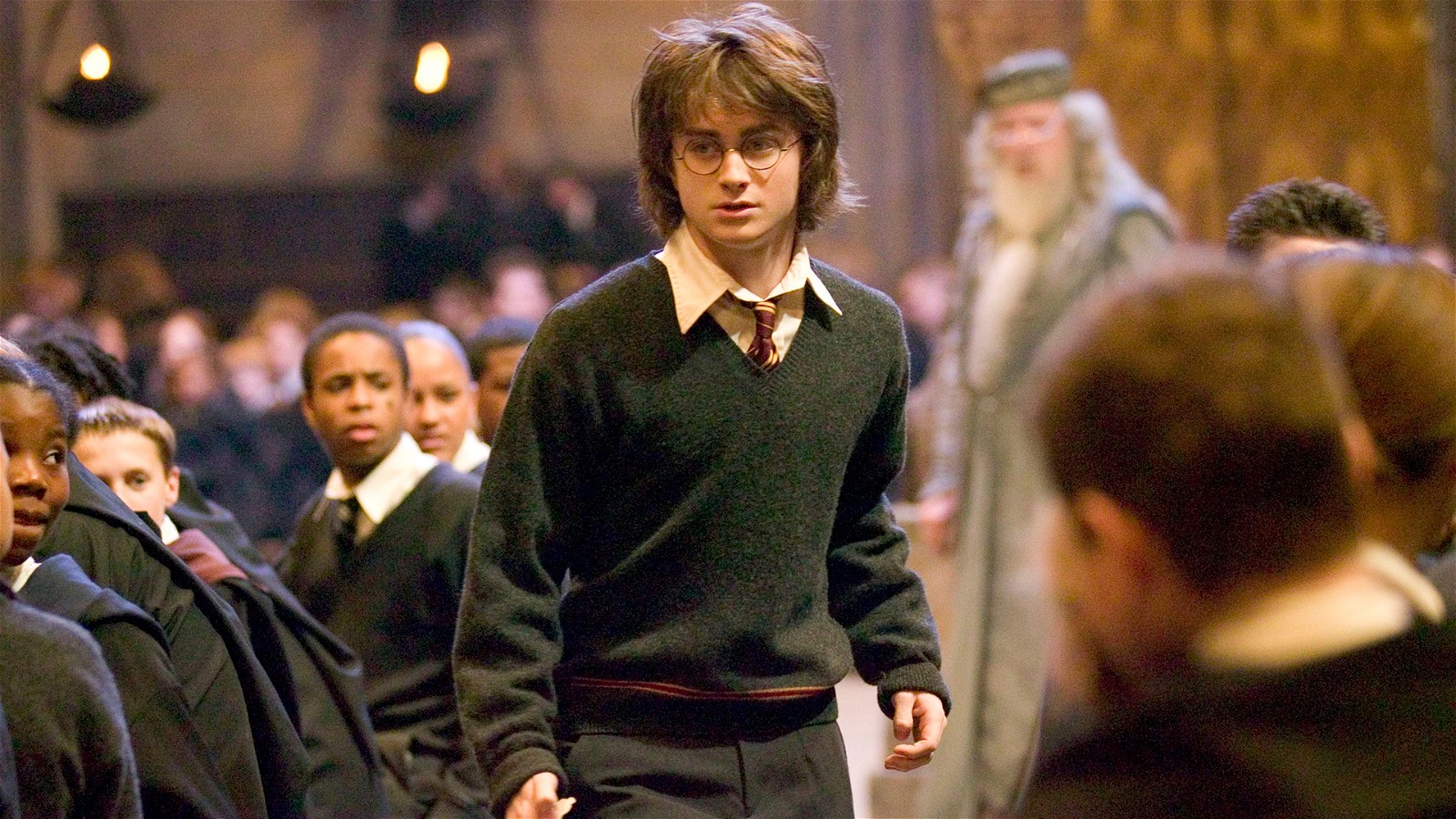 Daniel Radcliffe played an innocent and chastised boy in Harry Potter