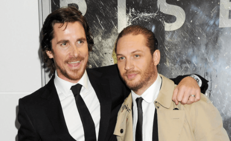 Christian Bale and Tom Hardy 