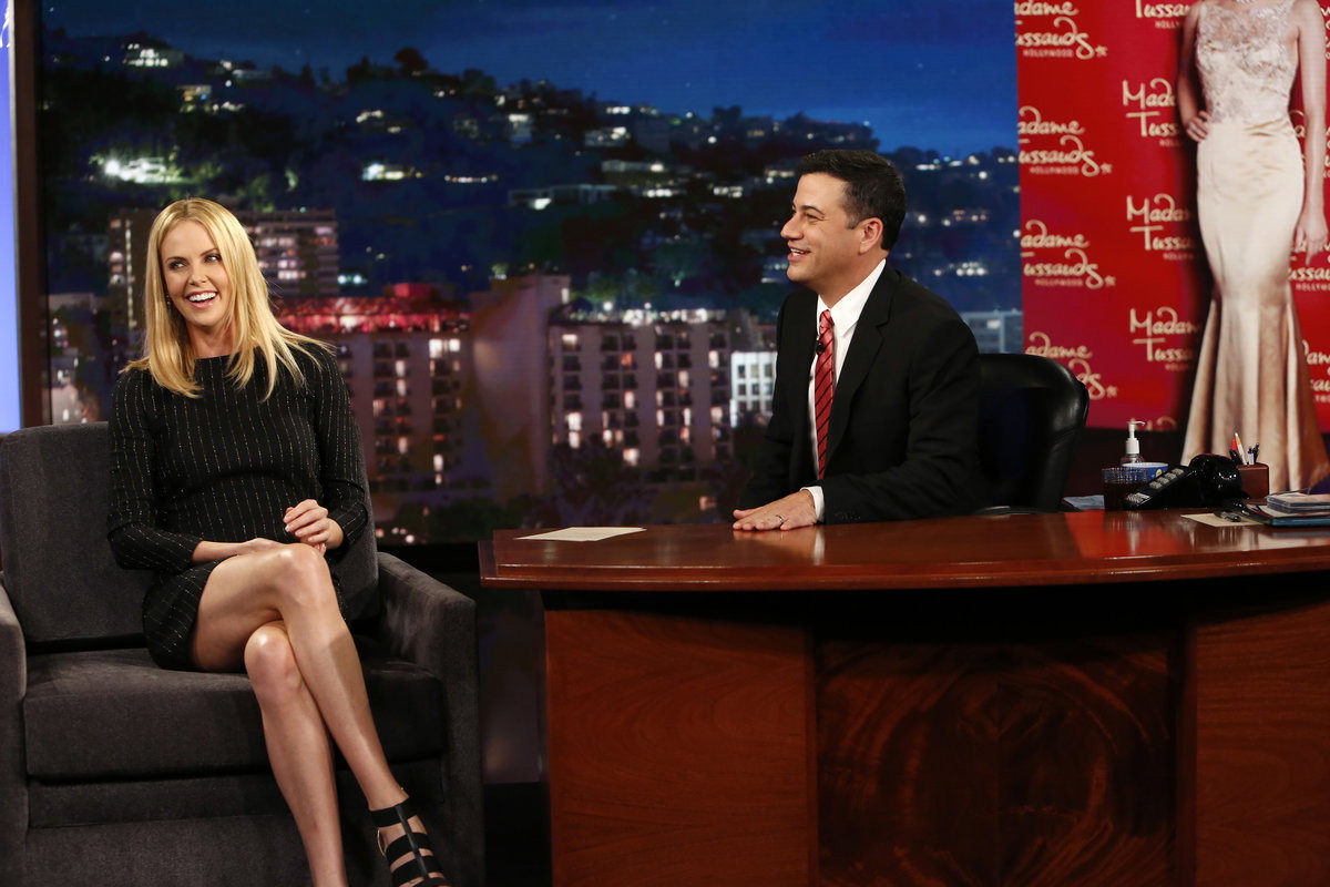 Charlize Theron on Jimmy Kimmel Live