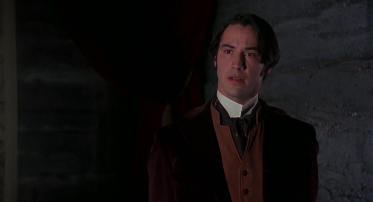 Keanu Reeves in Bram Stoker's Dracula (1992).