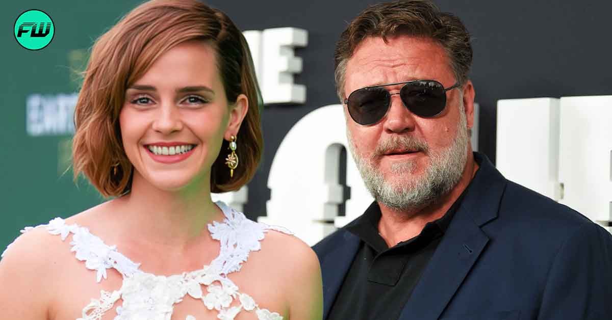 "My lip was bleeding": Emma Watson Nearly Broke Her Co-Star's Nose in Russell Crowe's Movie After Their Steamy Scene Went Off the Rails