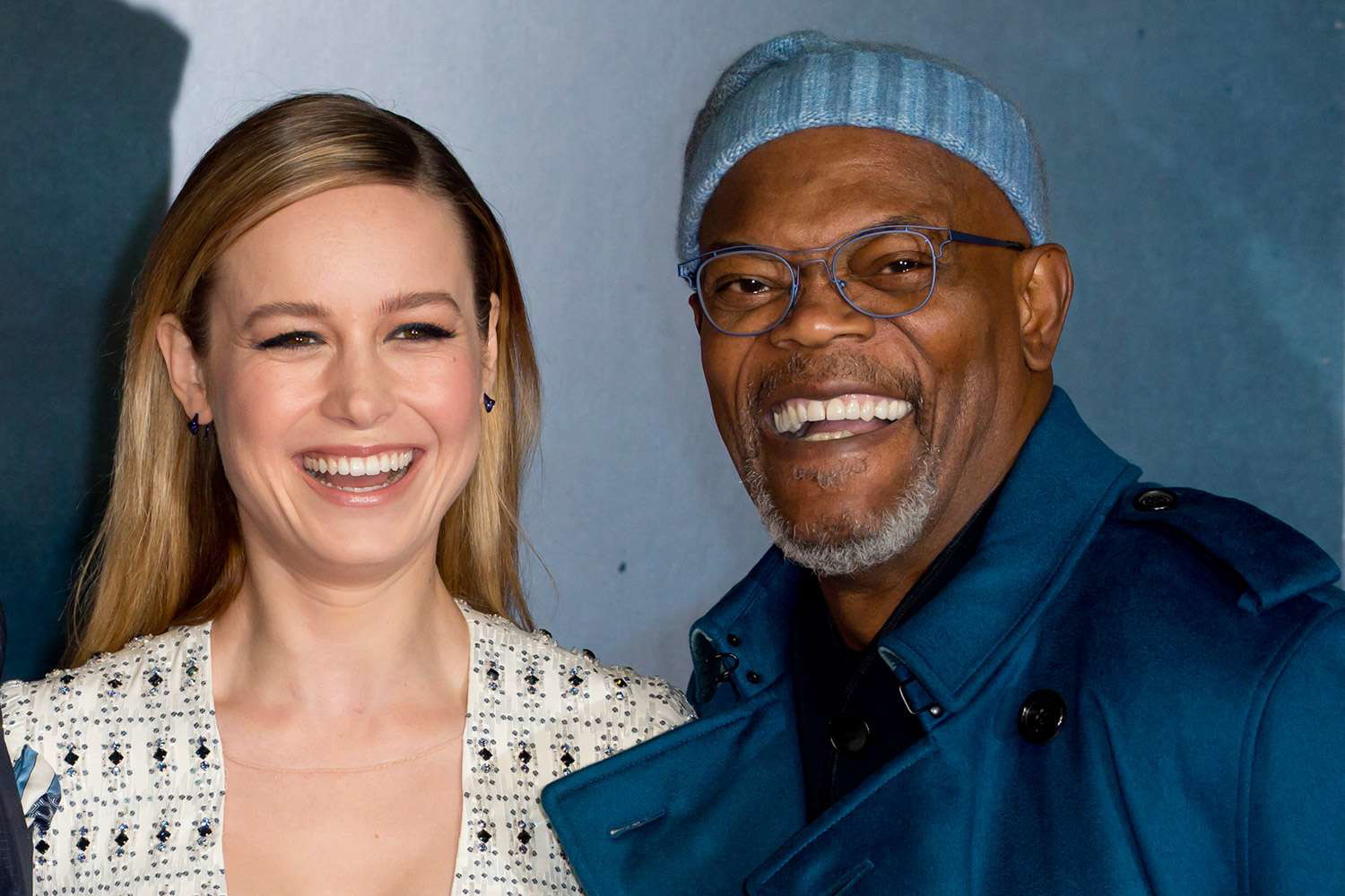 Samuel L. Jackson and Brie Larson