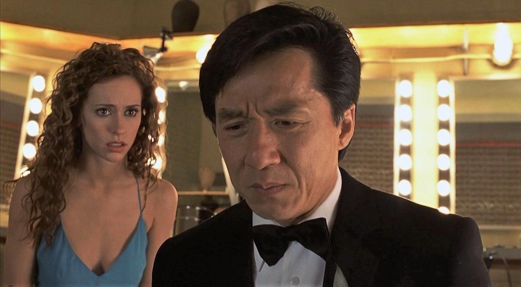 Jackie Chan in a still from The Tuxedo