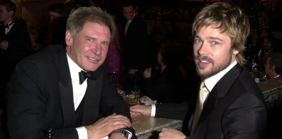 Harrison Ford and Brad Pitt