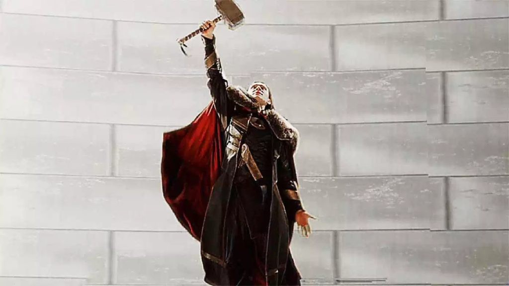 Loki lifts Mjolnir in dream sequence deleted scene from 2013s Thor The Dark World