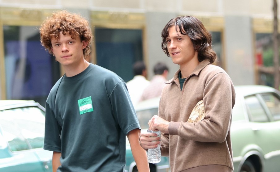 Tom Holland and His Younger Brother?