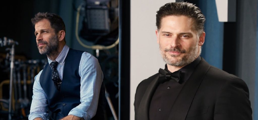 Joe Manganiello and Zack Snyder