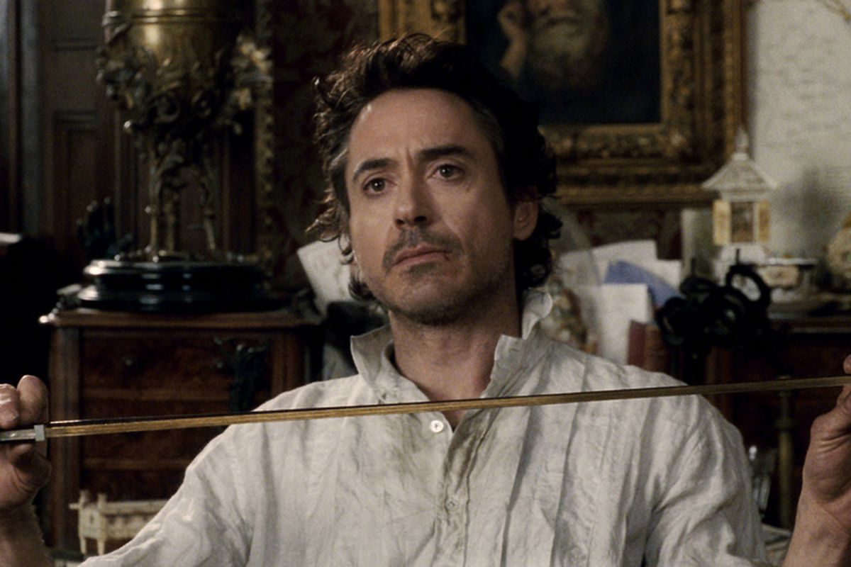 Robert Downey Jr in Sherlock Holmes