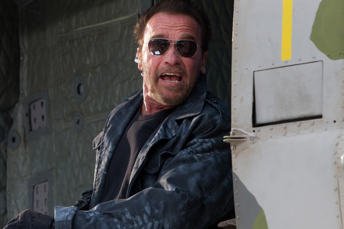Arnold Schwarzenegger in The Expendables 3
